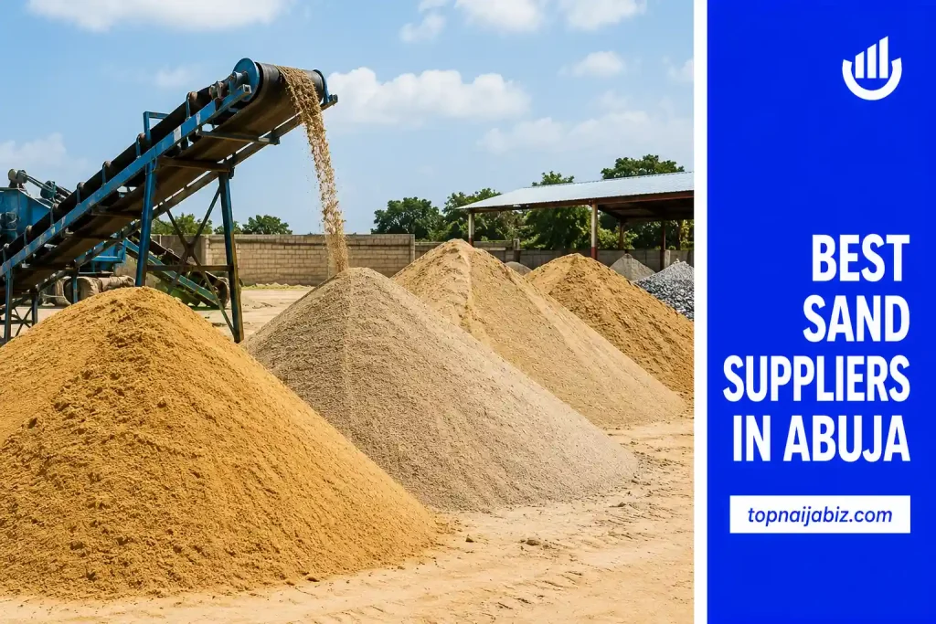 Best Sand Suppliers in Abuja