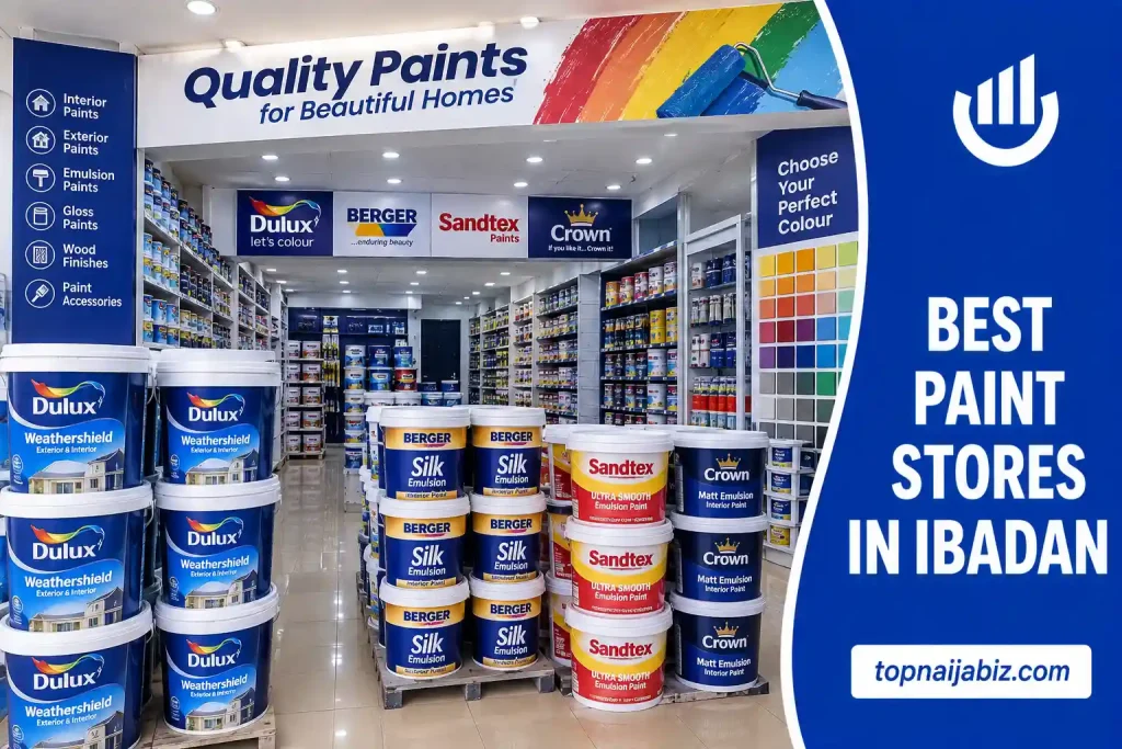 Best Paint Stores in Ibadan