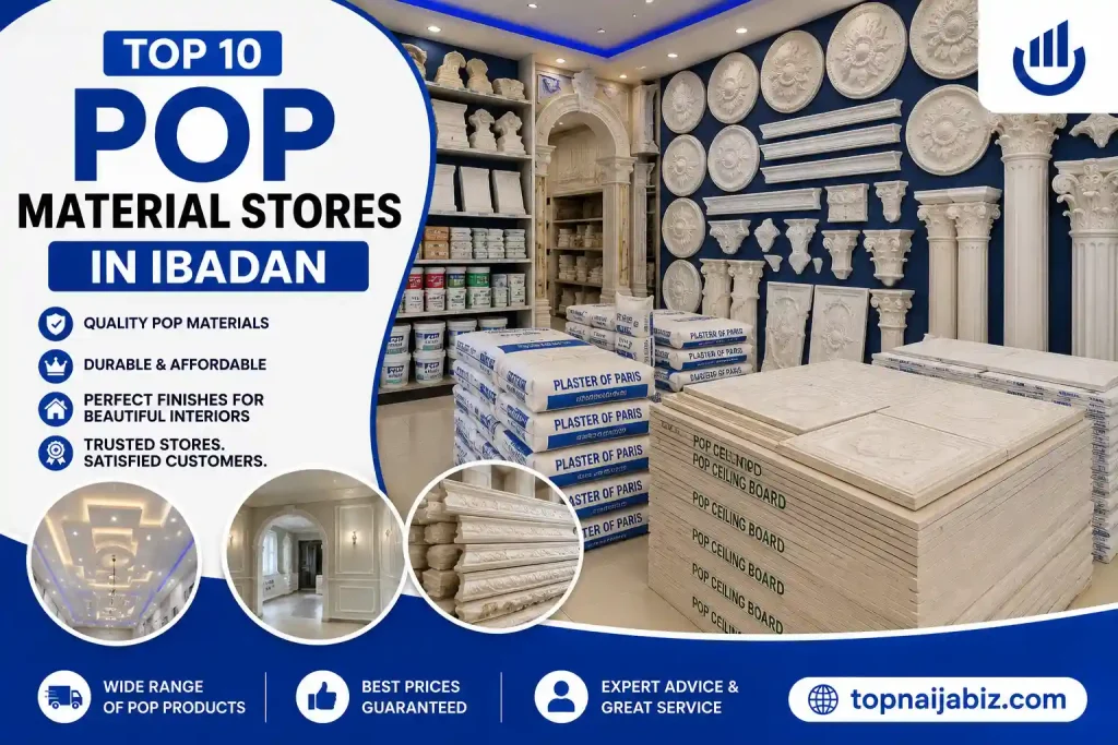 pop materials in Ibadan